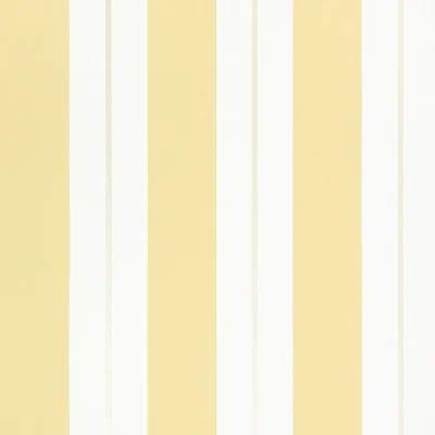 Papel pintado de rayas en color amarillo Bramante Stripe W7890-03