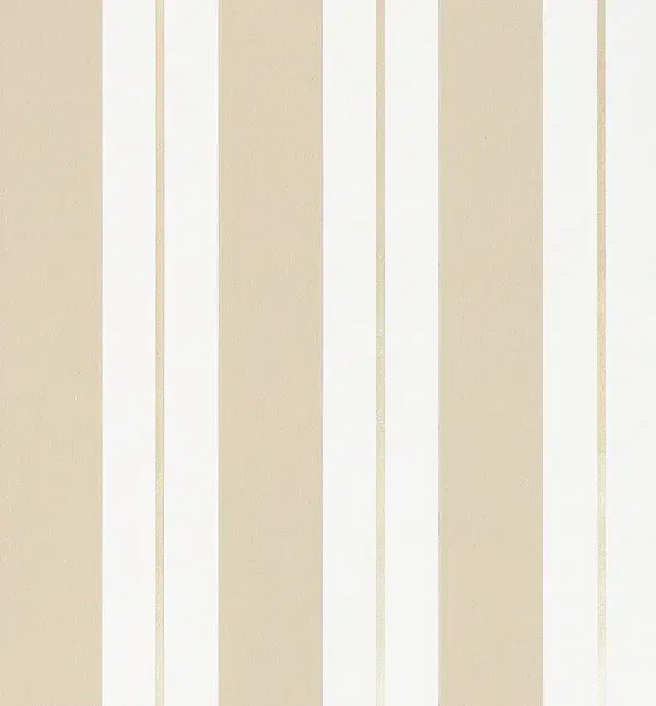 Papel pintado de rayas en color beige Bramante Stripe W7890-04