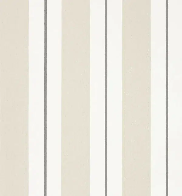 Papel pintado de rayas en color gris Bramante Stripe W7890-06