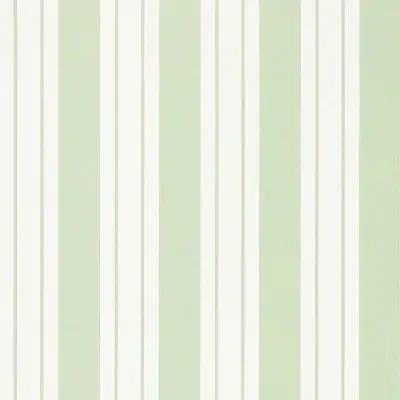 Papel pintado de rayas en color verde Ligorio Stripe W7981-01