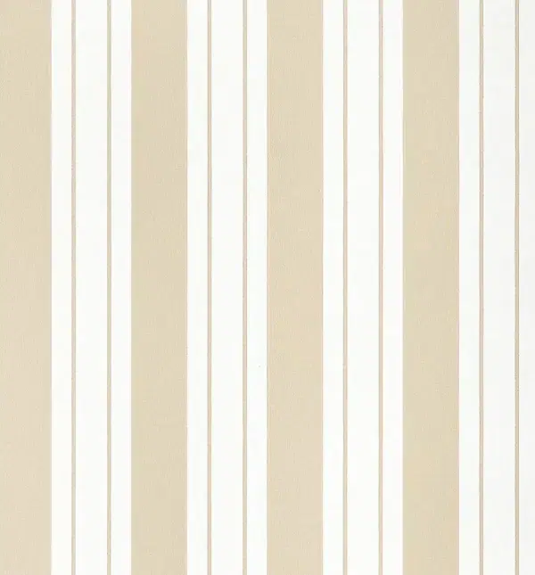 Papel pintado de rayas en color beige Ligorio Stripe W7981-05