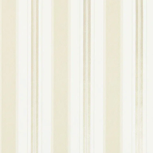 Papel pintado de rayas en color beige Peruzzi Stripe W7982-01