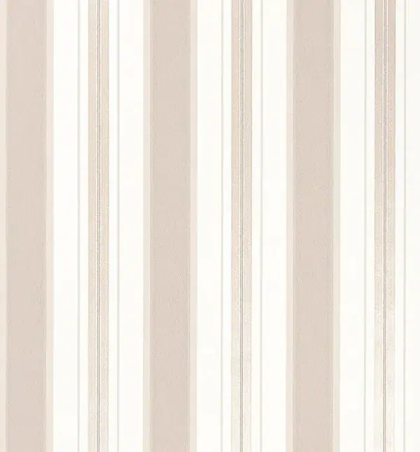 Papel pintado de rayas en color gris Peruzzi Stripe W7982-02