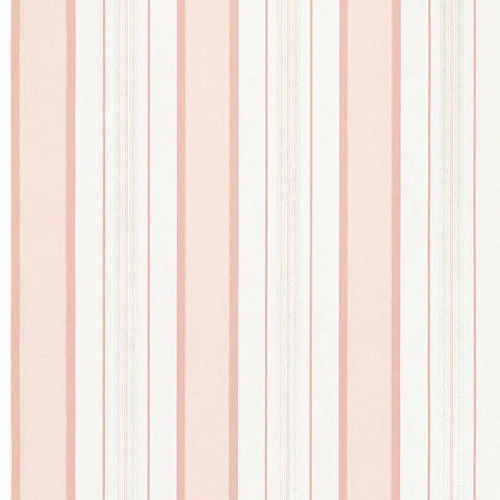 Papel pintado de rayas en color rosa Peruzzi Stripe W7982-03