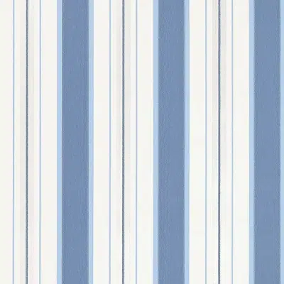 Papel pintado de rayas en color azul Peruzzi Stripe W7982-06