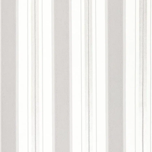 Papel pintado de rayas en color gris Peruzzi Stripe W7982-07