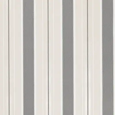 Papel pintado de rayas en color gris Peruzzi Stripe W7982-08