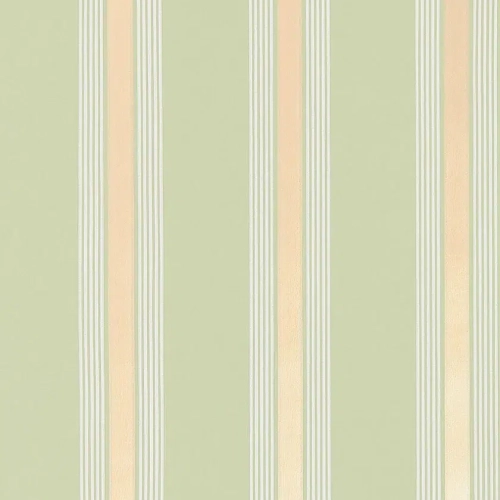 Papel pintado de rayas en color verde Manetti Stripe W7983-03